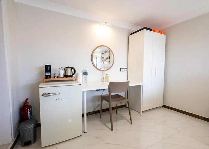 펜션 Select Cunda - Sea View With Private Veranda In Cunda Island